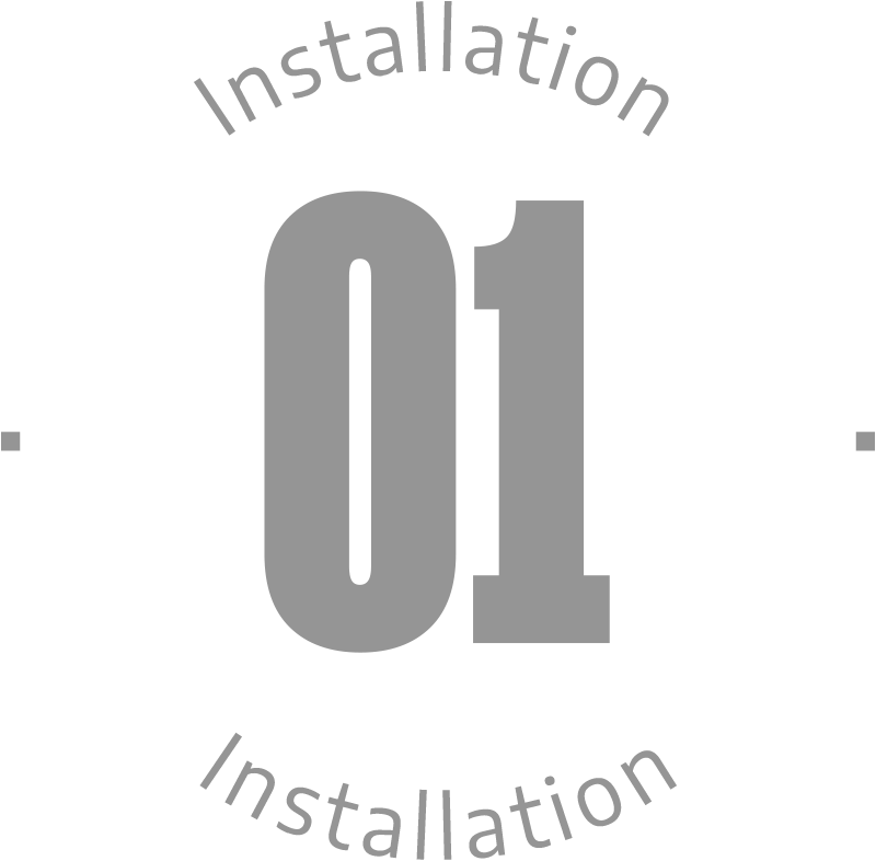 installation 01