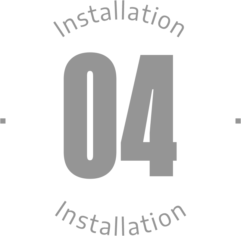 installation 04